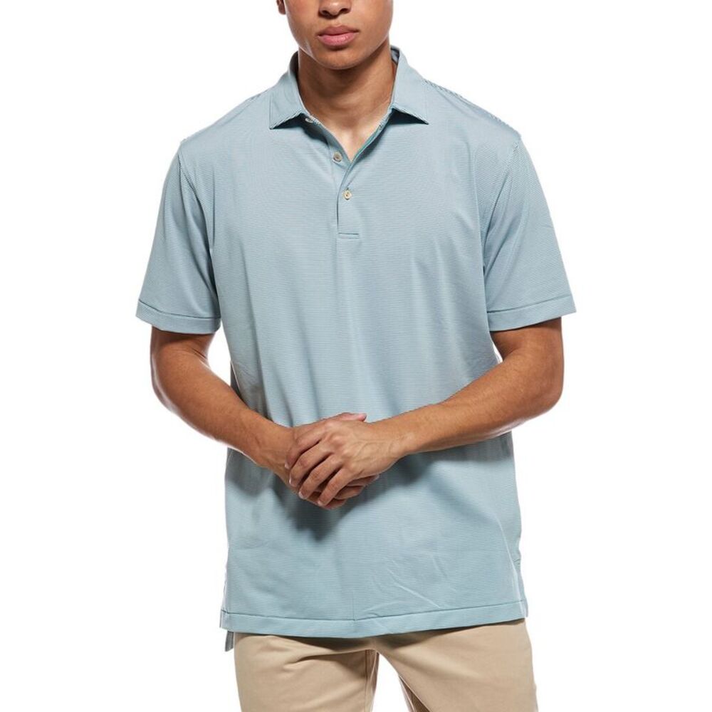 Peter Millar Light Blue Polo Shirt